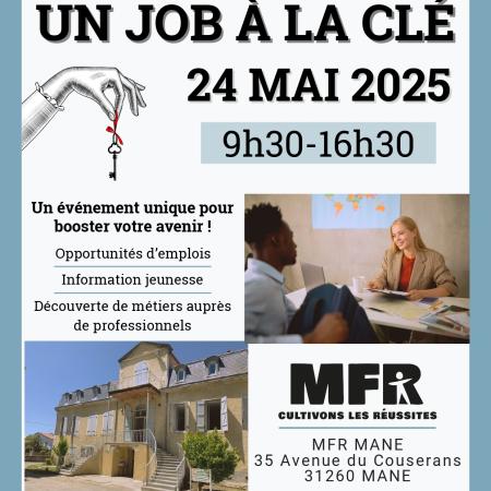 Flyer projet job à la clé - MFR Mane
