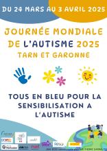 Journée mondiale de l'autisme 2025 - Tarn et Garonne