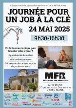 Flyer projet job à la clé - MFR Mane